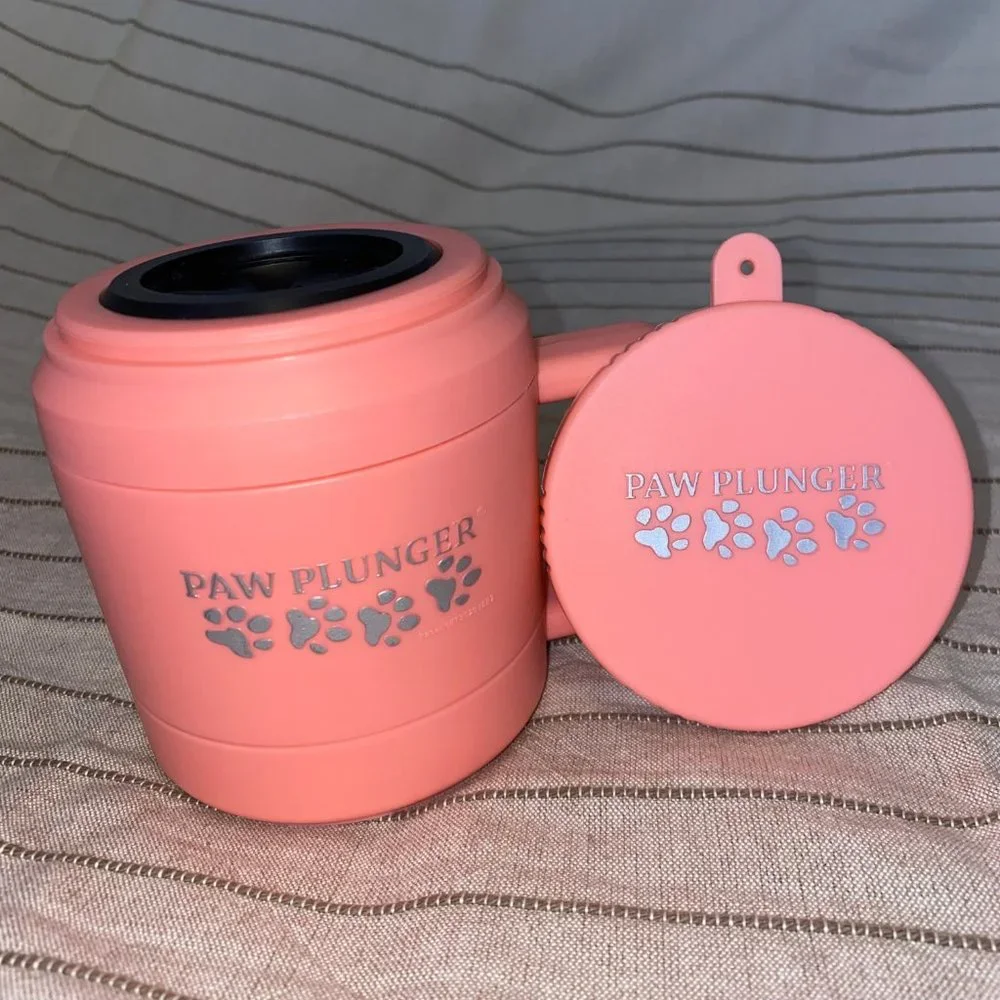 Paw Plunger Pink Paw Cleaner